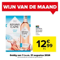 De perfecte begeleider van je zomerse maaltijden, de wijn van deze maa